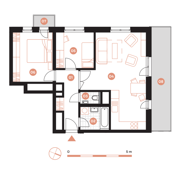 A.8.01 floorplan